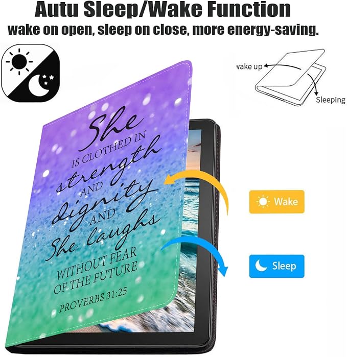 Case for iPad (A16) 11th Generation 11 Inch 2025 iPad 10th Generation 10.9 Inch 2022 Premium PU Leather Stand Folio Cover with Auto Sleep/Wake American Flag Sunflower and Cow