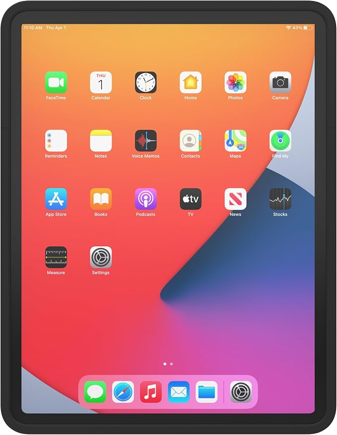 72300 Connect PRO iPad Case – Wireless Charging Case for iPad 10.2” (9th 8th 7th Gen) | Contactless Charging Magnetic Docking and 360° Rotation | Secure &amp Sleek Design – Black