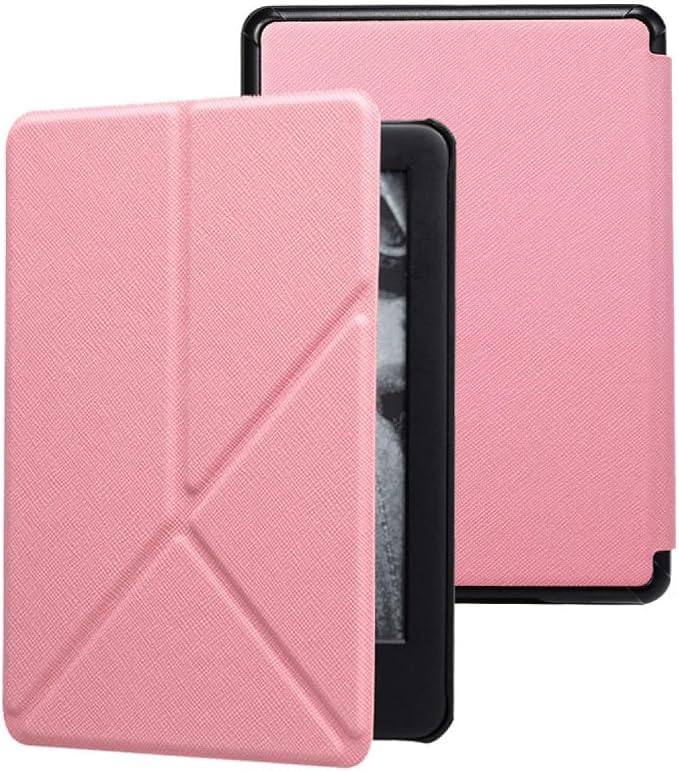 Case for 6.8 Kindle Paperwhite 5 (11th Generation-2021 Release) Standing Origami Slim Shell Cover with Auto Wake/Sleep for Kindle Paperwhite Signature Edition E-Reader Black