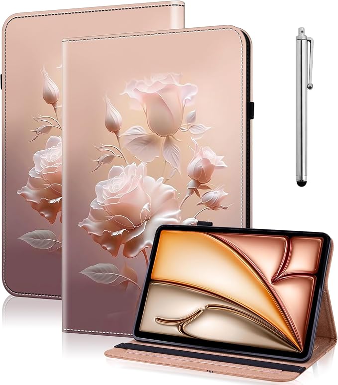 Case for Amazon Fire HD 10 and 10 Plus Tablet (13th/11th Generation 2023/2021 Release)PU Leather Slim Fit Folding Stand Cover - Brown Owl