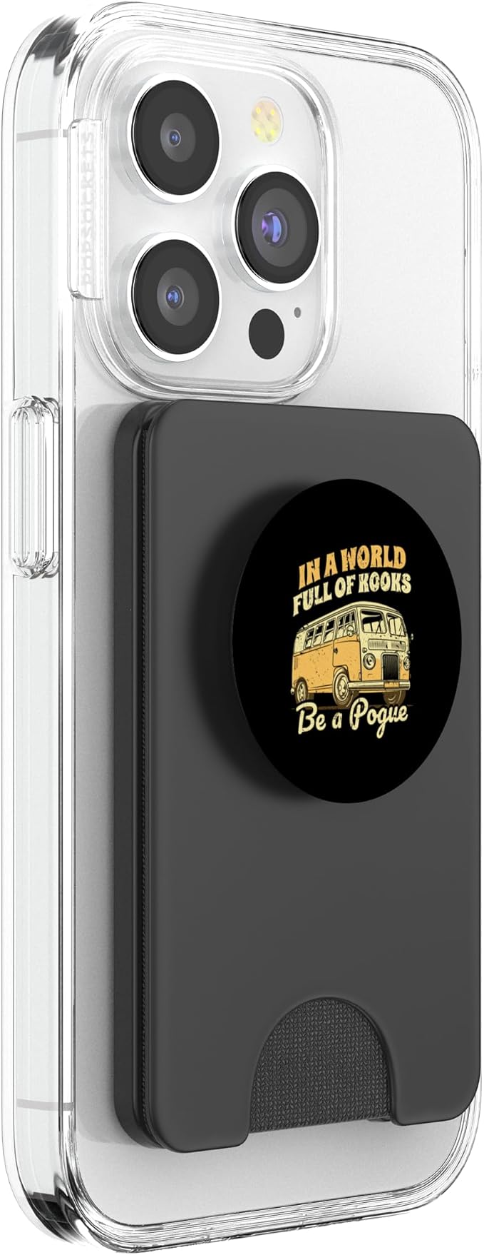 In A World Full Of Kooks Be A Pogue Retro Vintage Funny PopSockets PopGrip for MagSafe