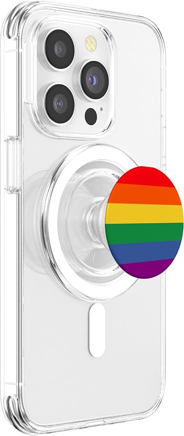 CJ Grips Rainbow Colors LGBT Pride Flag PopGrip for iPhone 11