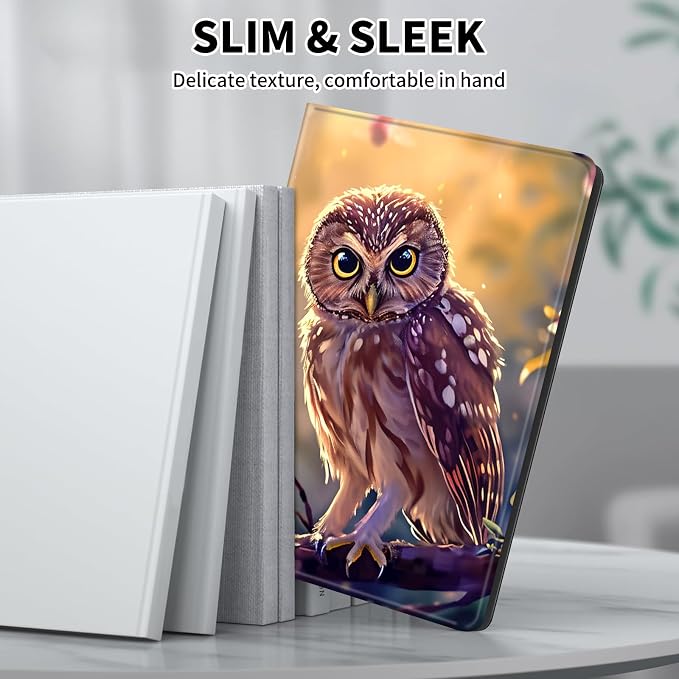 Case for Microsoft Surface Pro 11/10 / 9 13 InchPU Leather Cute Slim Folio Adjustable Stand Cover Case for Surface Pro 11th Edition AIAutumn Red Forest