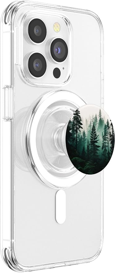 Forest Pine Tree Woods Green Nature Outdoor Explore PopSockets Adhesive PopGrip