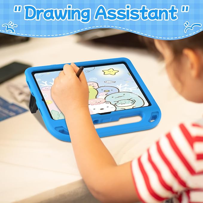 BMOUO Kids Case for Samsung Galaxy Tab A11+ Plus 11” 2026/A9+ Plus 2023 11 inch Tablet with Screen Protector Shockproof Lightweight Stand Handle Galaxy Tab A11 Plus/A9 Plus Case for Kids Black