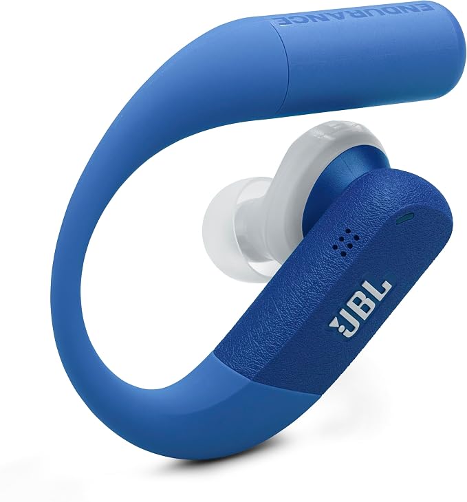 JBL Endurance Peak 4 - True Wireless Noise Cancelling Sport Earbuds Up to 48Hrs Total Playback Water &amp dust Proof (IP68) Secure fit with TwistLock™ Design &amp 6 mics for Perfect Calls (Black