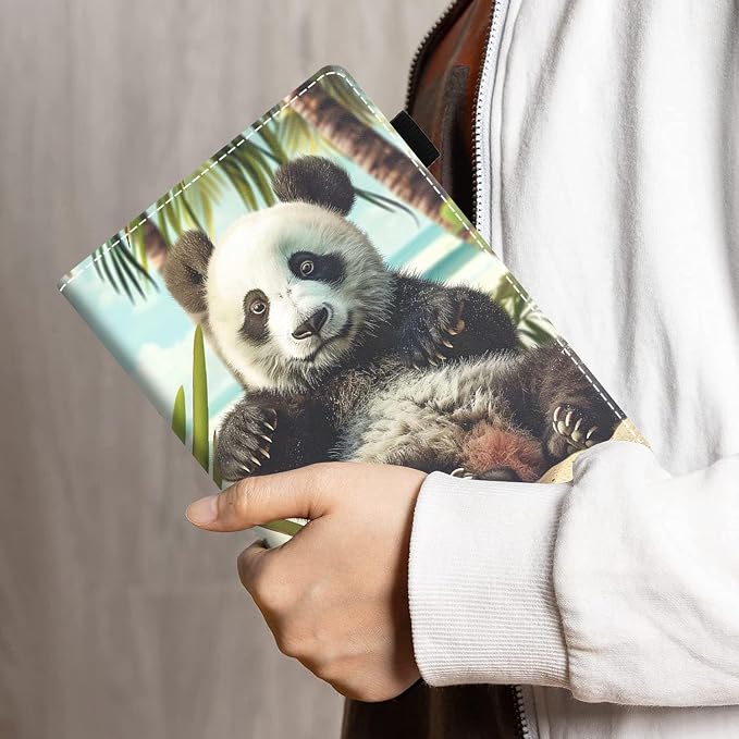 Case for Amazon Kindle Fire HD 8/Fire HD 8 Plus Tablet (12th/10th Generation 2024/2022/2020 Release) - PU Leather Folio Cover with Smart Auto Wake/Sleep Bald Eagle