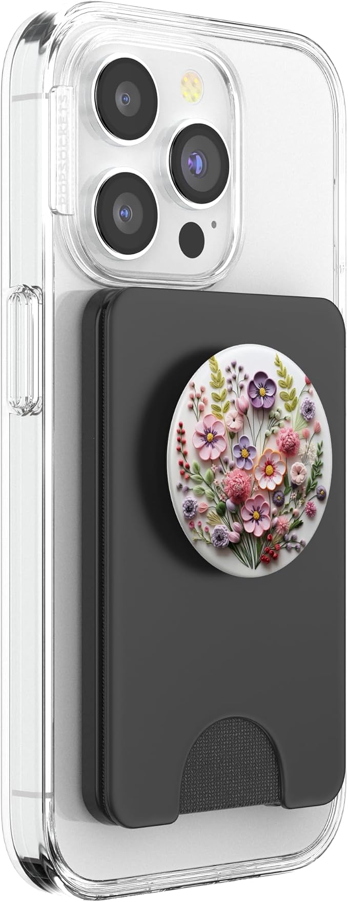 Mixed Flower Bouquet Floral Pattern PopSockets Adhesive PopGrip