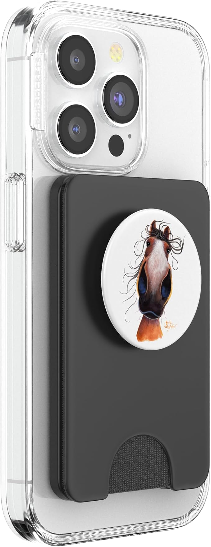 HoRSe PRiNT ANiMaL PRiNT ' FLaSH ' PopSockets PopGrip: Swappable Grip for Phones &amp Tablets PopSockets Adhesive PopGrip