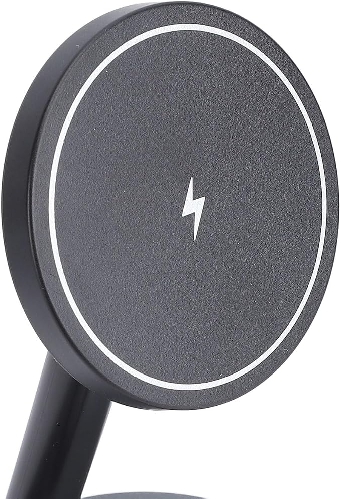 banapoy 2026 3 in 1 Charging Station for 16 15 14 13 12 Series 360 Degree Rotating Magnetic Fast Charging Wireless Charger Stand Station with Indicator Light