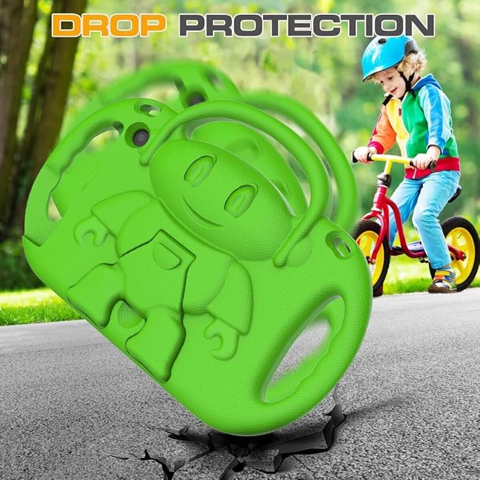 Kid-Proof Case for 8 Inch Tablet(12th/10th Generation 2024/2022/2020 Release) - Durable Shockproof Protective Cover with Shoulder Strap for 8 Plus Tablet Not for iPad Samsung Tablet Black
