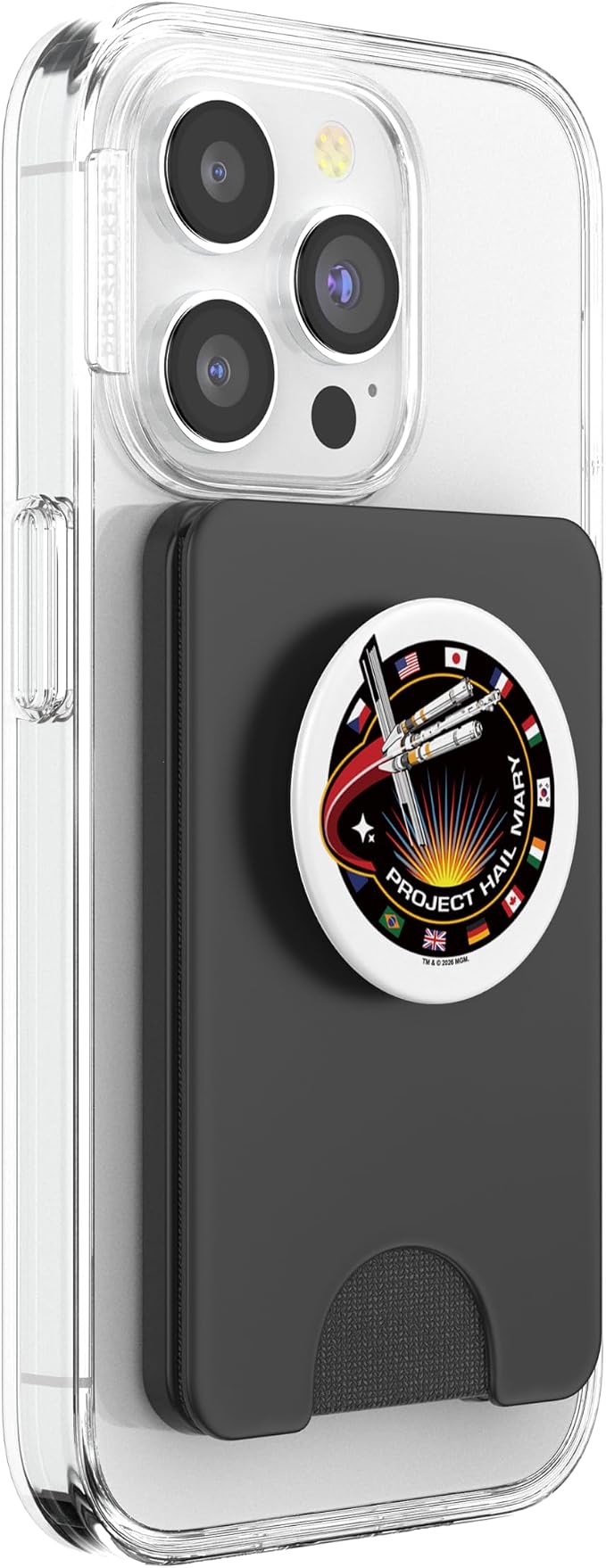 Project Hail Mary Spaceship Mission Badge Poster PopSockets PopGrip for MagSafe