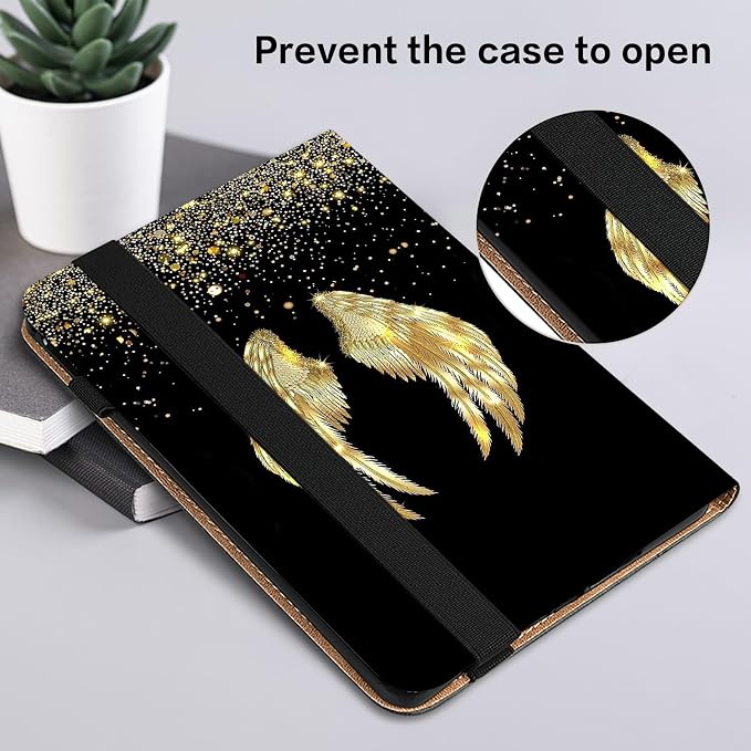 ALILANG Case for Kindle Fire HD 10 &amp 10 Plus Tablet (13th/11th Generation 2023/2021 Release) 10.1 Shockproof Folding Stand Cover for Amazon Fire Hd 10 Tablet Case-Basalt Eagle