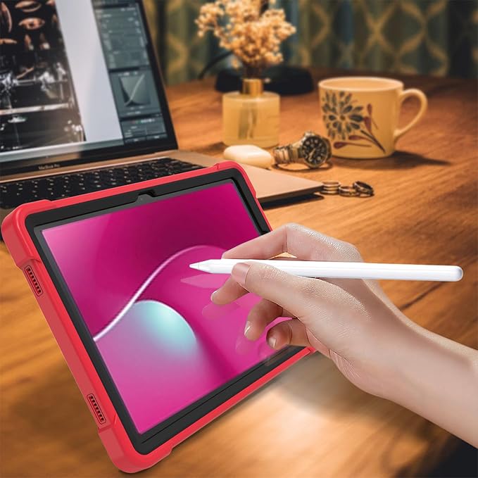 Case for T-Mobile REVVL Tab 2 Android 15 Tablet 10.1 inchHeavy Duty Shockproof Protective Cover with KickstandKids Friendly4 Corners Thicken ShockproofBlack