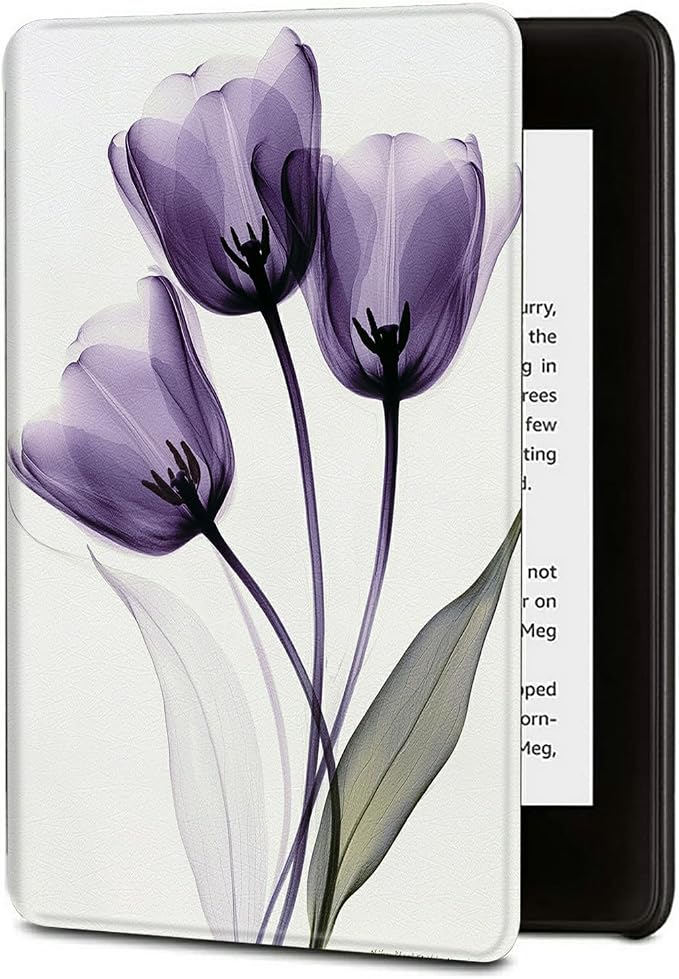 Case for Kindle Scribe 10.2 Inch (2022 Released) PU Leather Cover with Auto Sleep Wake for 10.2 Kindle Scribe Alpaca with Glasses