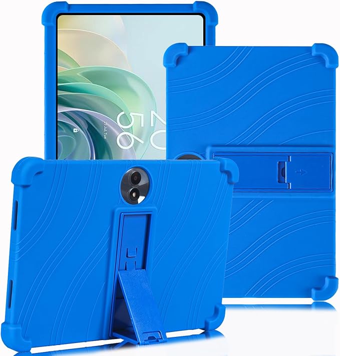 ATOOZ for TCL NXTPAPER 11/Tab 11 Gen 2 Tablet Case 11 inchBlack | Soft Silicone Shockproof Protective Cover Case for TCL Tab 11 Gen 2 Tablet with PC Stand