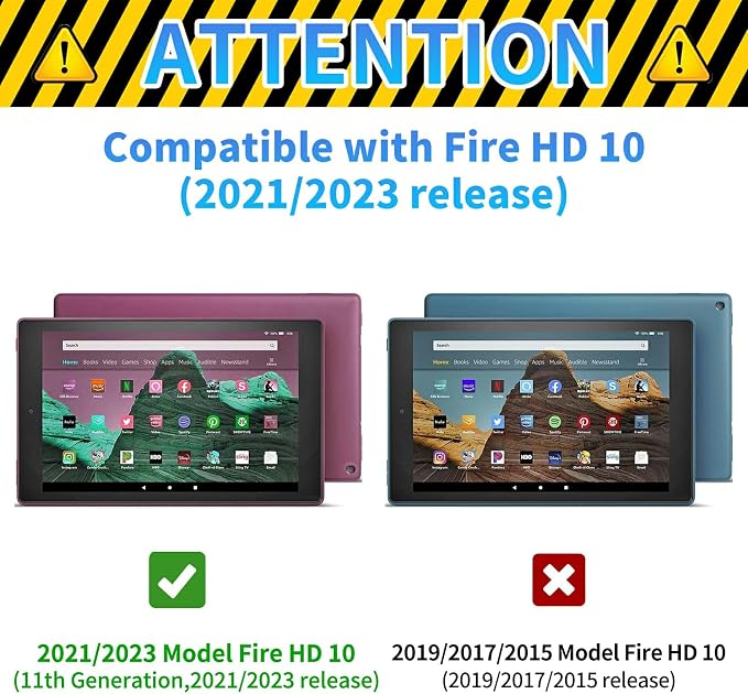 Case for Kindle Fire HD 10 &amp 10 Plus Tablet 10.1 (13th/11th Generation 2023/2021 Release) Lightweight Slim PU Leather Adjustable Multi-Angle Smart Shell Cover with Auto Wake/SleepA Flowers Art