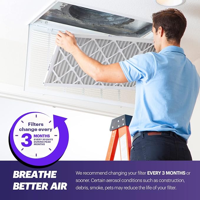 BNX TruFilter 20x23x1 Air Filter MERV 8