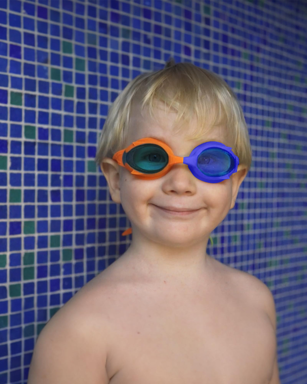 OutdoorMaster Kids Swim Goggles 2 Pack - Quick Adjustable Strap