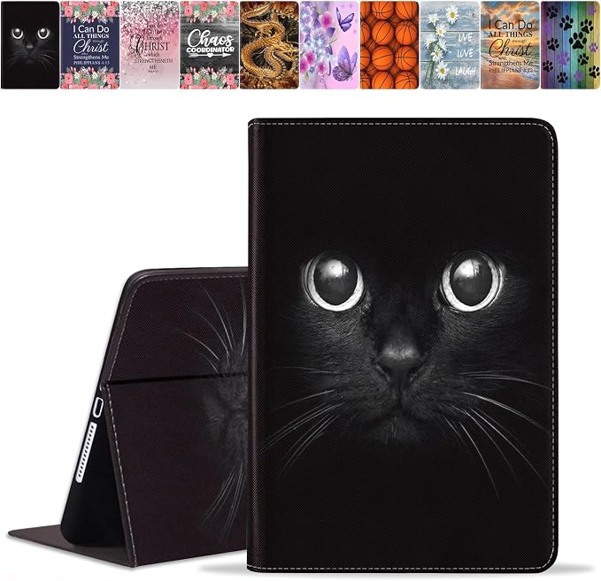 Case for Samsung Galaxy Tab S10 Lite 10.9/ S10 FE 10.9/ S9 FE 10.9/ S9 11 - Slim PU Leather Folio Smart Cover with Auto Wake/Sleep Bible Verse Philippians 4-13
