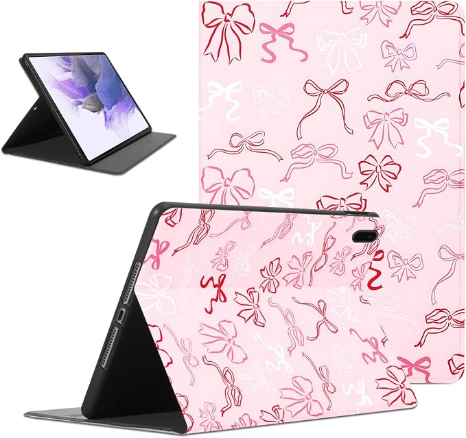 Cool Cheetah Print Tablet Case for Samsung Galaxy Tab A7 SM-T507/T505/T500 Case 10.4 2020 Fashion Aesthetic Leopard Pattern Cases for Girls BoysBlack Protective Cover Flip PU Leather Funda