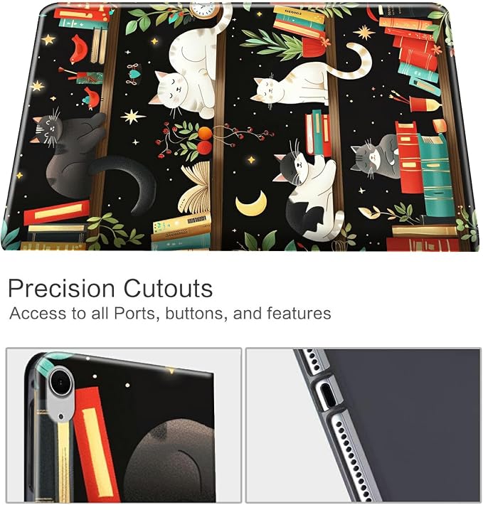 for iPad Air 11 (2024)/ iPad Air 6th/5th/4th Gen Case (2025/2024/2022/2020) 10.9 Inch CaseBEOTIWAD Shockproof Slim PU Leather Stand Protective Cover with Auto Sleep/Wake-Bible Verses Philippians 4-13