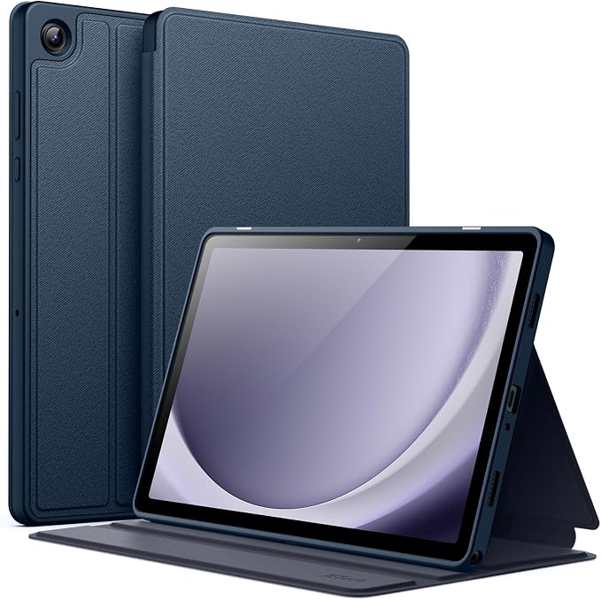 JETech Folio Case Cover for Samsung Galaxy Tab A11 Plus Black | Multi-Angle Stand Cover Slim Protective Cover Auto Wake/Sleep