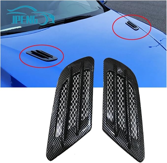 Universal Car Hood Scoop Air Intake Vent Cover Compatible