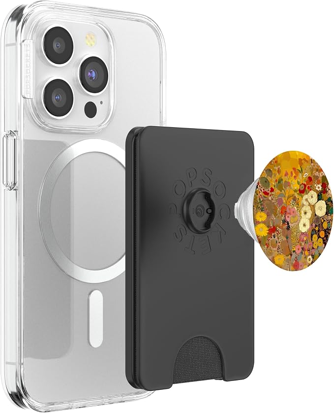 Art Nouveau Flowers Garden and Floral Nature Art PopSockets Adhesive PopGrip
