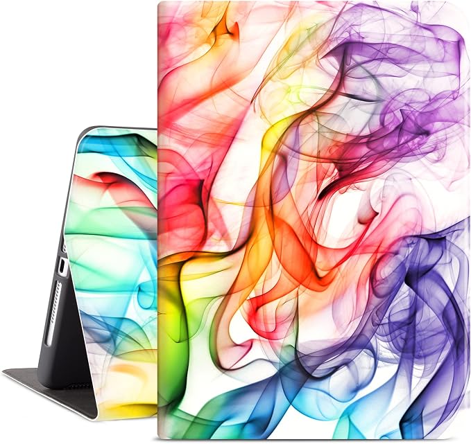 iPad Air 2 Case iPad Air 1st Case Galaxy Tree iPad 9.7 Inch Case Protective Cover for iPad 5th/6th Generation Multi-Angle Viewing Case with Adjustable Stand Auto Wake/Sleep Function (Galaxy)