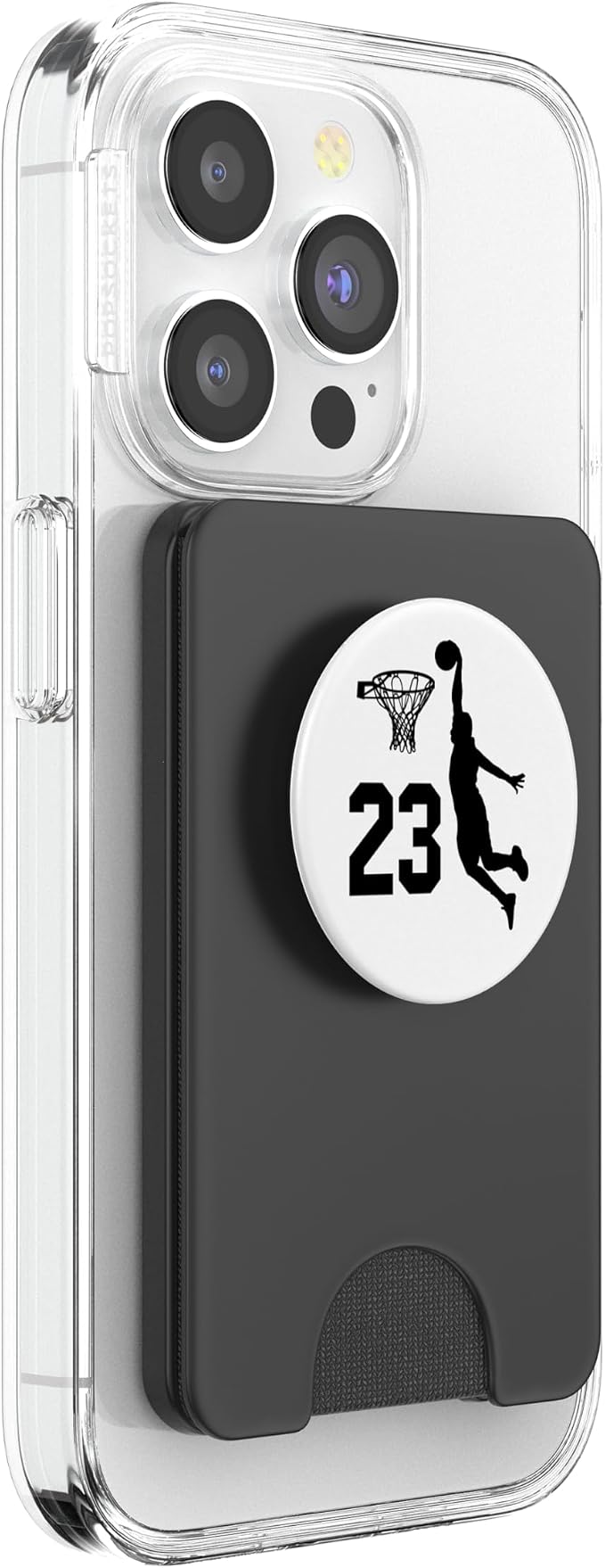 Number 23 #23 Basketball Gifts for Men Boys Teens Kids PopSockets Adhesive PopGrip