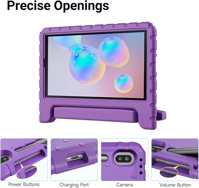 Kids Case for Samsung Galaxy Tab S6 Lite Shockproof Handle Stand Blue | Lightweight Kids Friendly EVACompatible with Samsung Galaxy Tab S6 Lite 10.4 Inch 2024/2022/2020 Release S Pen Holder