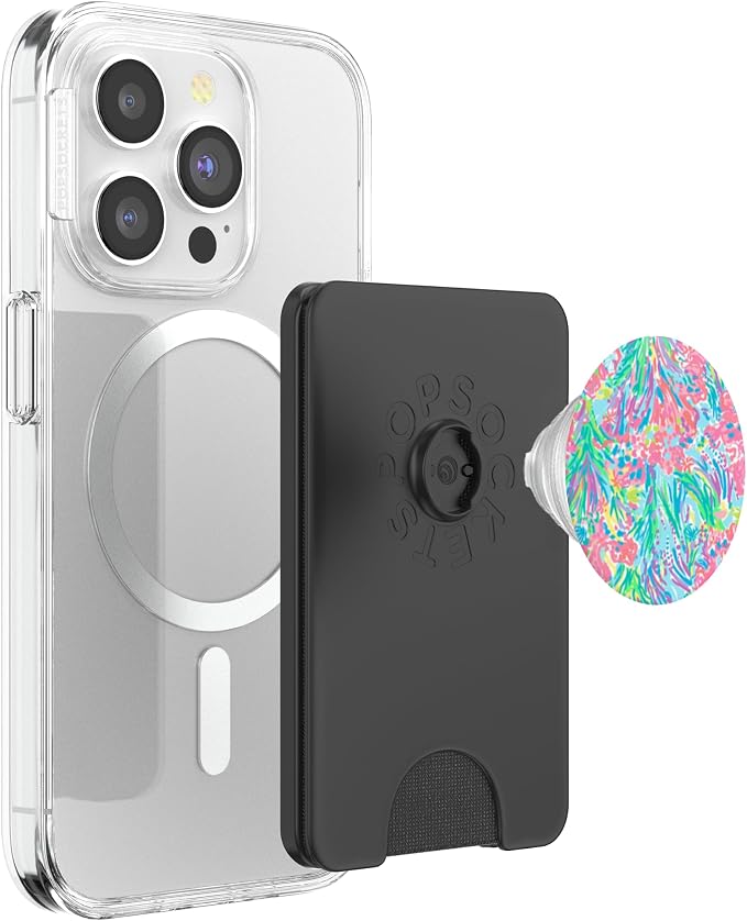 Paisley Like Pattern with Vibrant Color Scheme PopSockets Adhesive PopGrip