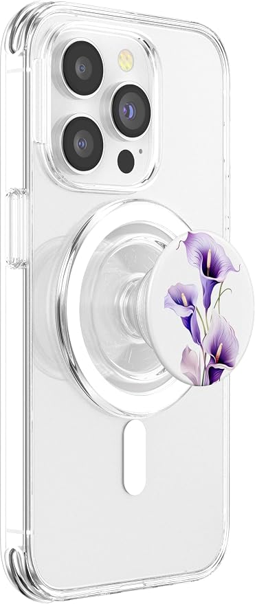 Purple Calla Lilies PopSockets Adhesive PopGrip