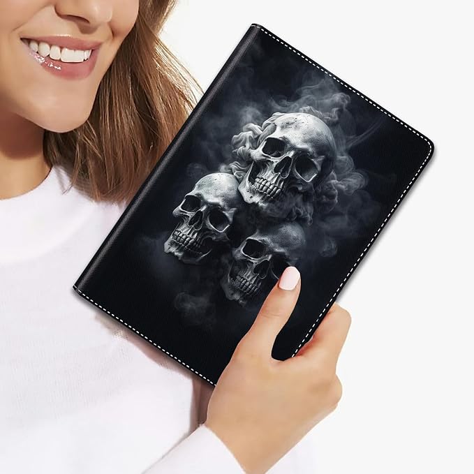 Case for iPad (A16) 11th Generation 11 Inch 2025 / iPad 10th Generation 10.9 Inch 2022 Ultra-Thin Multi-Angle Protective Cover with Auto Sleep/Wake A Dark Horse