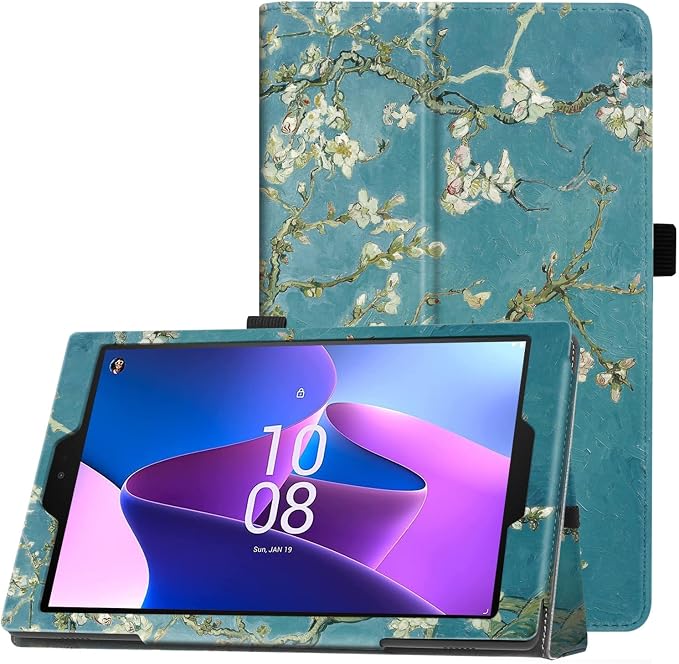 Folio Case for 10.1 Inch Previous Fire HD 10 Tablet | Famavala Stand Cover for [7th/9th Generation 2017/2019 Released] (BlueSky)