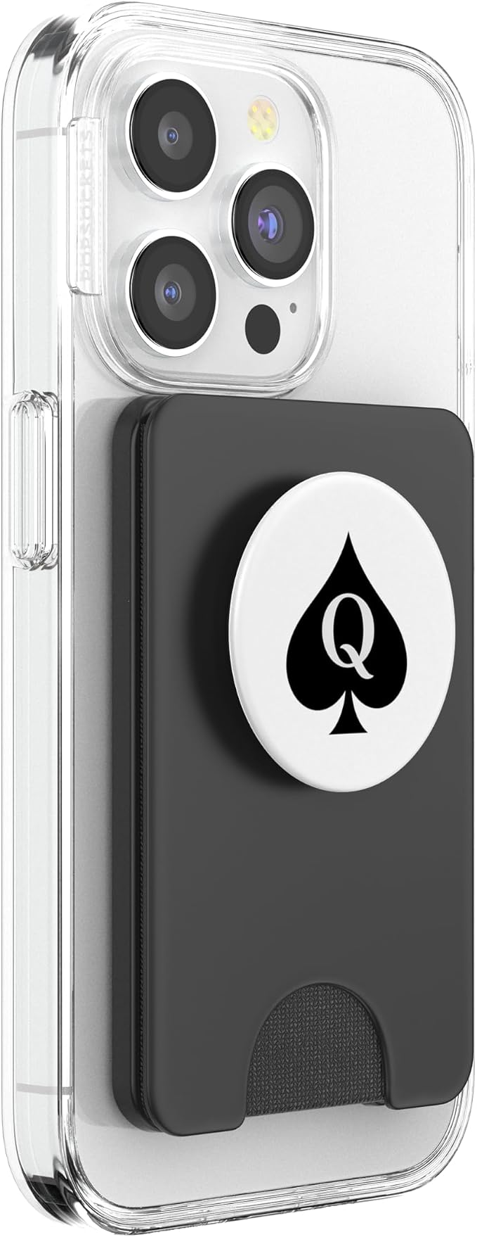 Queen Of Spades Sexy QOS PopSockets PopWallet for MagSafe