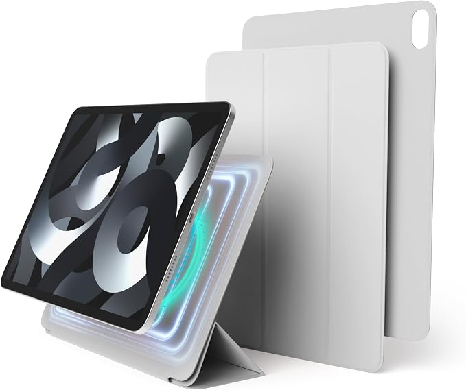 elago Case for iPad Air 11(M4 M3 M2) 5th 4th / Pro 11(1st) - iPad Case with Magnetic Attachment to Metal Compatible with Apple Pencil and elago’s Pencil case (Blue)