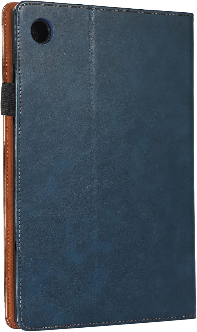 Case for Samsung Galaxy Tab A11 Plus 11 Inch 2025 Released (Model: SM-X310/SM-X315/SM-X236) Bussiness PU Leather Cover Flip Stand with Elastic Band &amp Card Holder-Brown