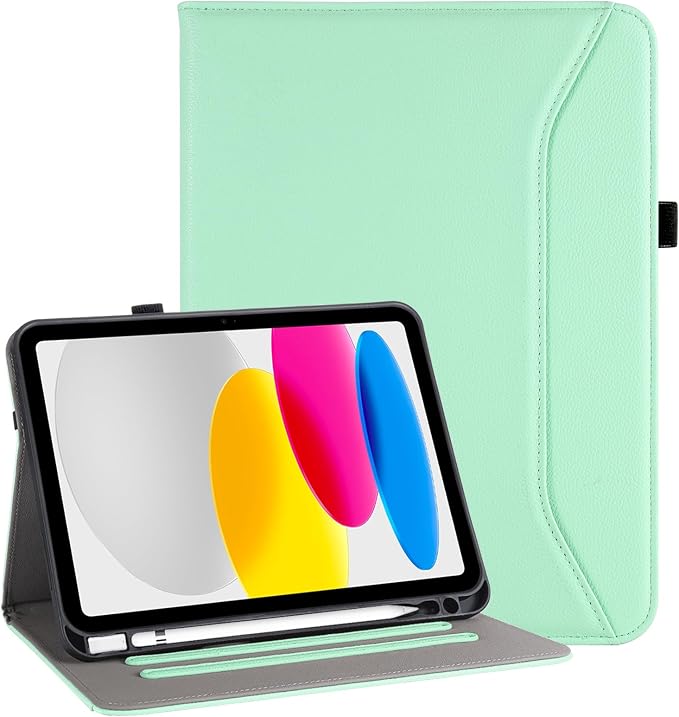 for iPad A16 Case 11 Inch 2025Cover for iPad 10th 11th Generation Case with Pencil HolderBlack
