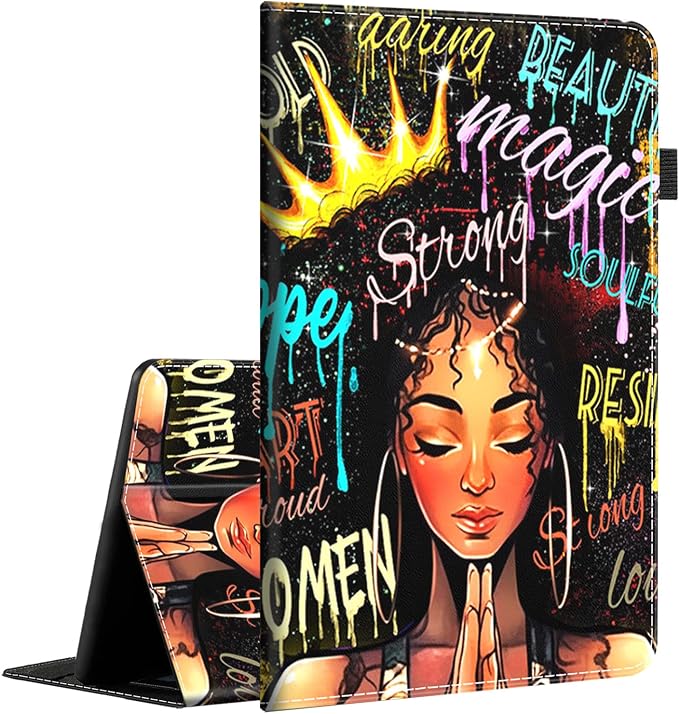 Case for All-New Amazon Fire HD 10 and 10 Plus Tablet (13th/11th Generation 2023/2021 Release) 10.1 - Slim Fit Standing Cover with Auto Sleep/Wake，Wolf