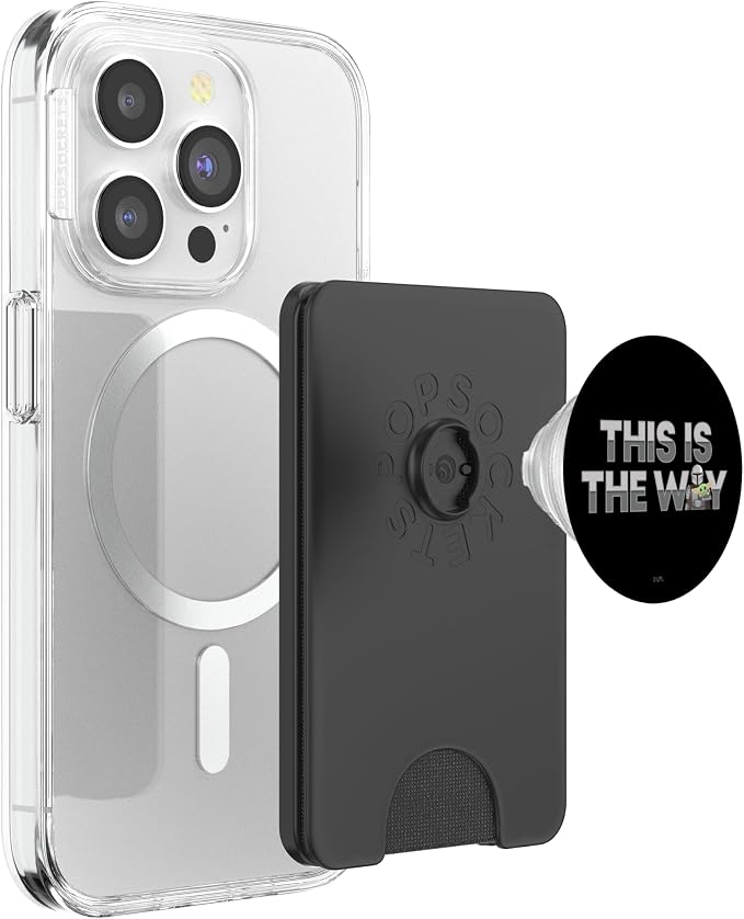 Star Wars The Mandalorian Mando &amp the Child This Is The Way PopSockets Adhesive PopGrip