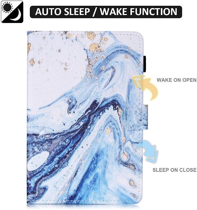 iPad mini Case FANCITY Mini 4 Mini 5 Mini 3/2/1 Smart Wake Sleep Case with Kickstand [Card Slot &amp Pen Holder] PU Leather Protective Cover for Apple iPad mini 4 Mini 5 2019 Mini 2/3 - Beach