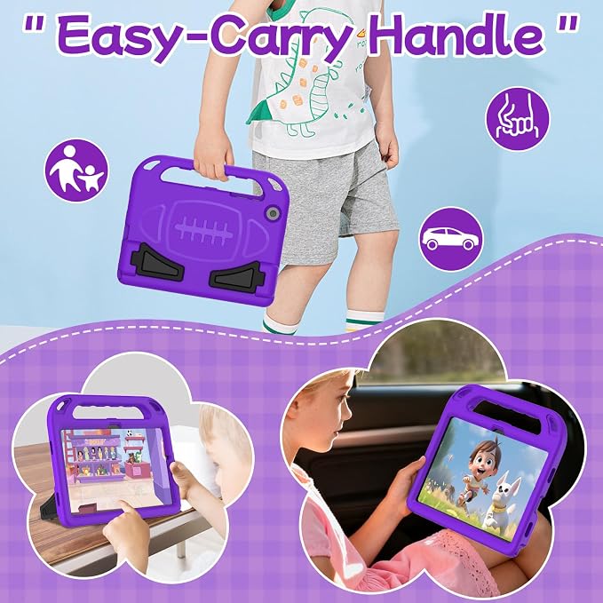 BMOUO Kids Case for Samsung Galaxy Tab A11+ Plus 11” 2026/A9+ Plus 2023 11 inch Tablet with Screen Protector Shockproof Lightweight Stand Handle Galaxy Tab A11 Plus/A9 Plus Case for Kids Black