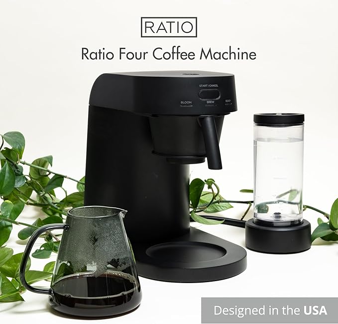 Ratio Four Series 2 Drip Coffee Maker, 5-Cup, Removable Water Tank