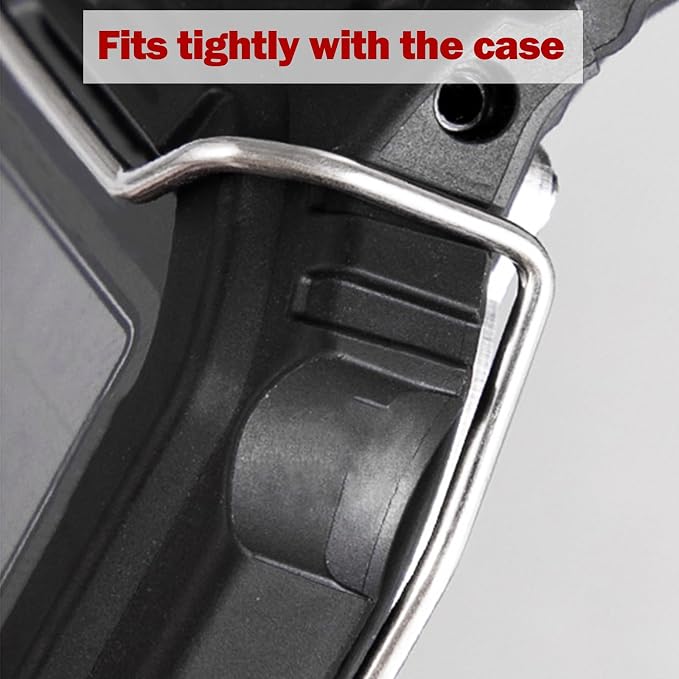 Screen Protector for Casio G Shock GX56 Compatible with GX-56BB GXW-56 Series Watch Stainless Steel Protector Cool Looking Wire Guard (Black)