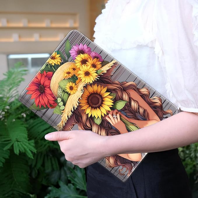 Case for iPad 10.2/10.5，iPad 9th/8th/7th Gen，for iPad 10.2 inch 2021/2020/2019/iPad Air 3rd Gen/Pro 10.5 - Slim Fit Standing Cover with Auto Sleep/Wake，Enchanted Forest 2