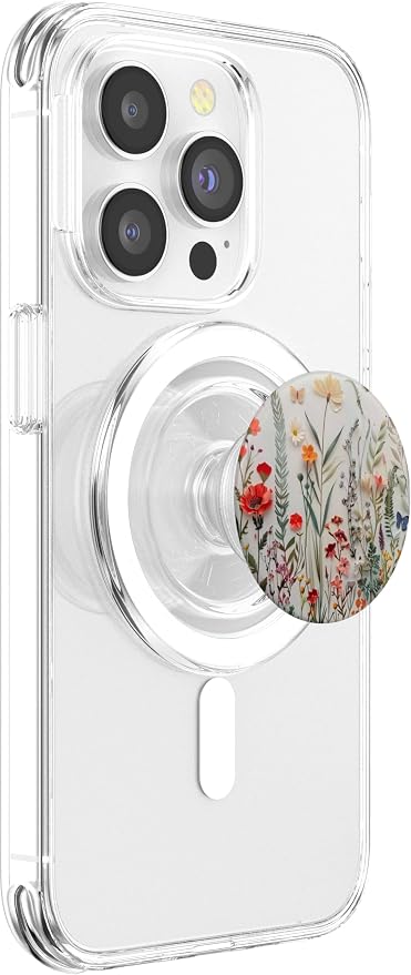 Mixed Flower Bouquet Floral Pattern PopSockets Adhesive PopGrip