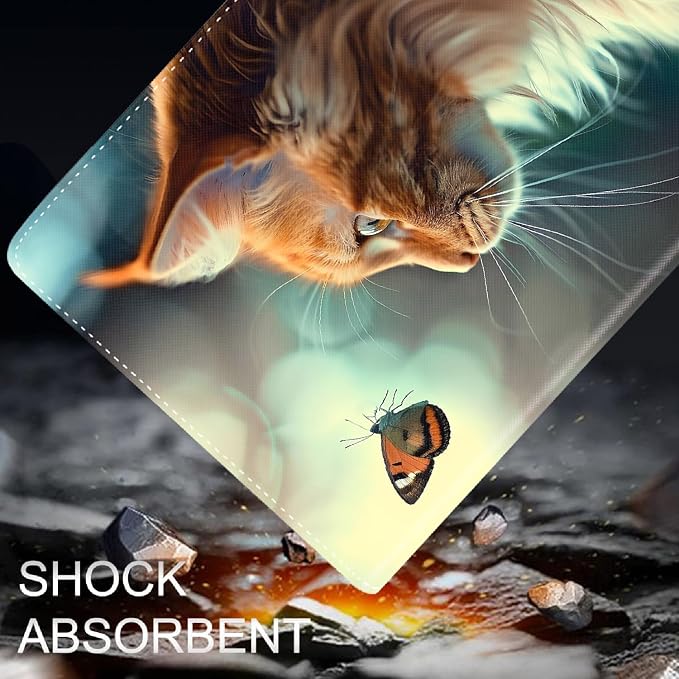Case for Samsung Galaxy Tab S10 FE Plus 13.1 Inch 2025 Model (SM-X620/X626)Slim Folding Stand Cover with Auto Wake/Sleep for Samsung Galaxy Tab S10 FE Plus ，Painting Autumn Trees