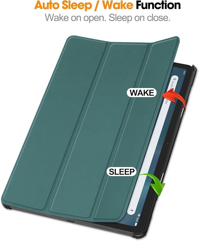 Gylint Case for Fire Max 11 Tablet Folding Folio Ultra-Thin PU Leather Stand Case Cover for Fire Max 11 2023 Release Draw